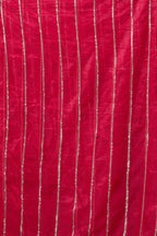 Joban Fashion Rani Pink Net Party Wear Sarees | Grocsy