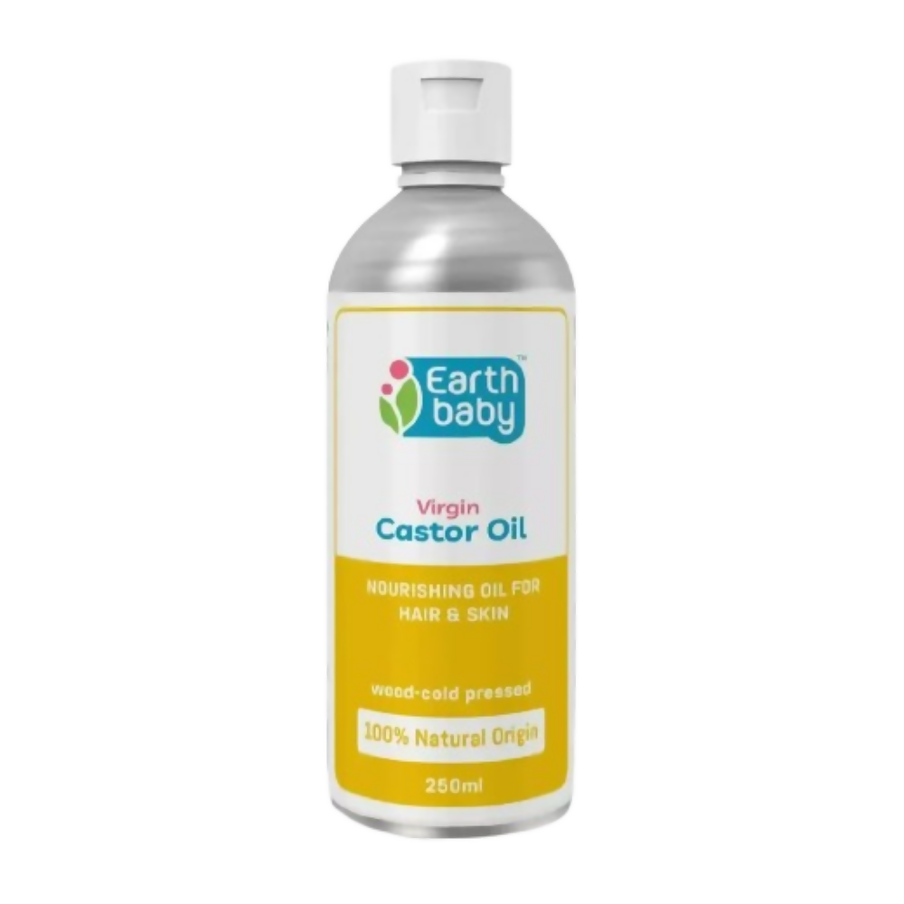 Earthbaby 100% Natural Origin Wood Cold Pressed Castor Oil | Grocsy