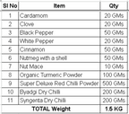 Namma Byadgi's Organic Mirchi Masala Kit- (Marchi, Spices, Powders) | Grocsy