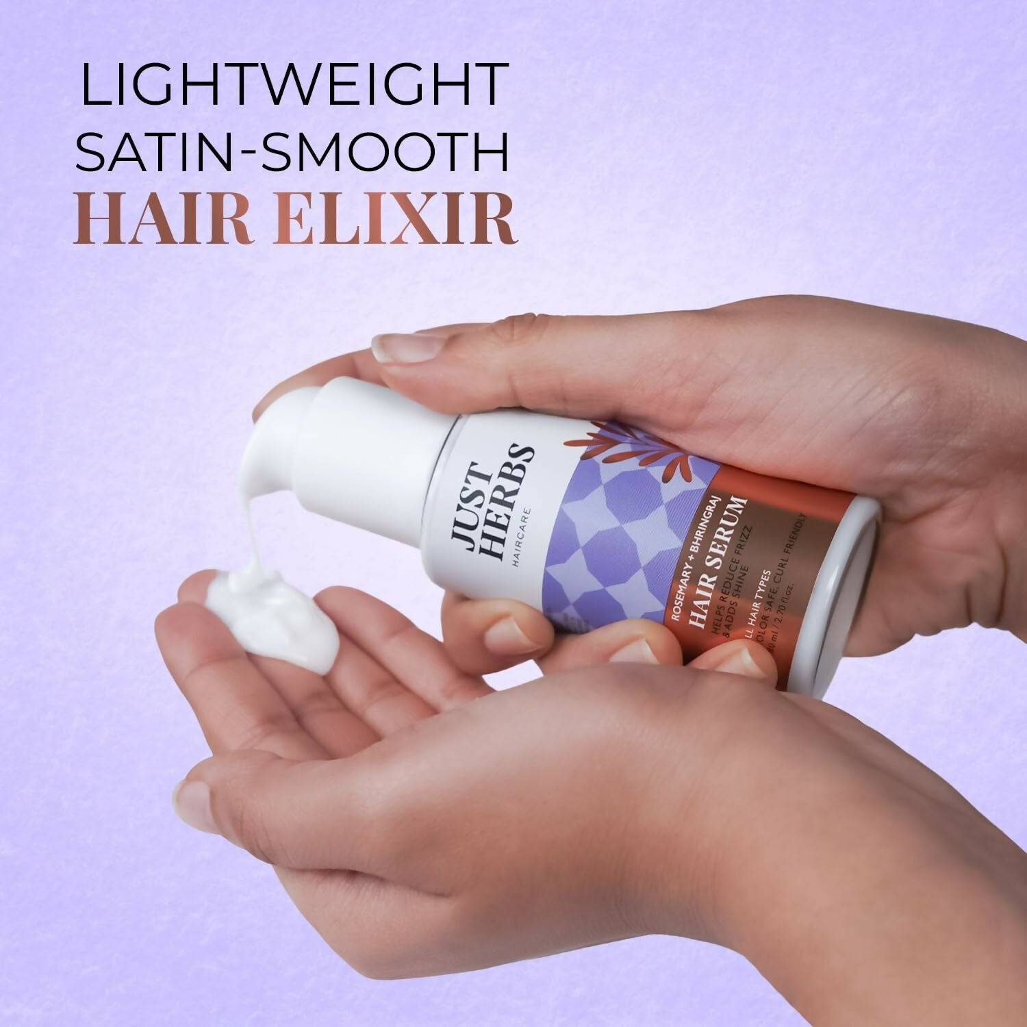 Just Herbs Rosemary Bhringraj Hair Serum | Grocsy