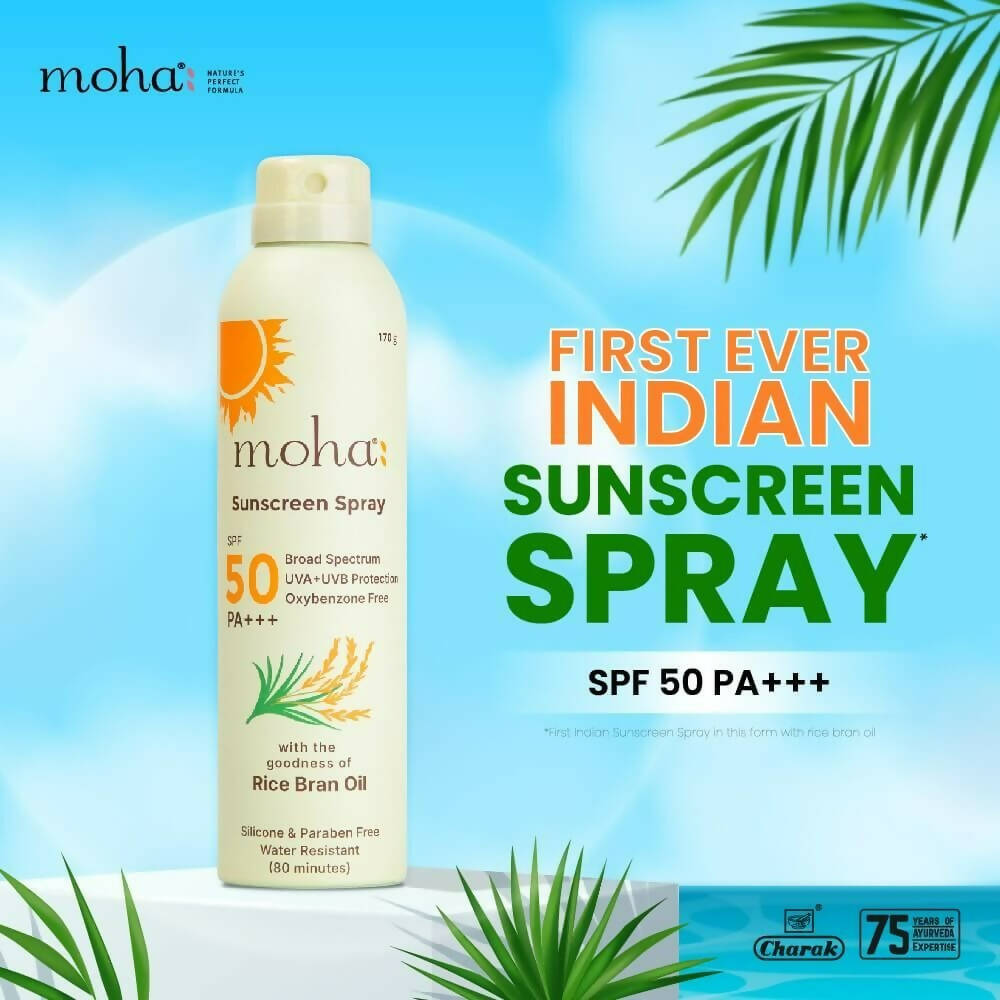 Moha Sunscreen Spray SPF50 UVA+ UVB PA | Grocsy