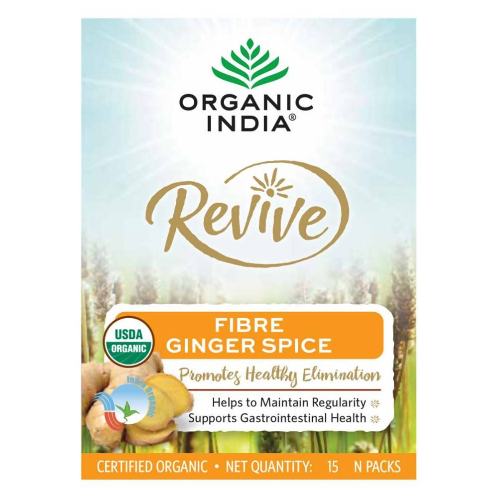 Organic India Revive Fibre Ginger Spice | Grocsy