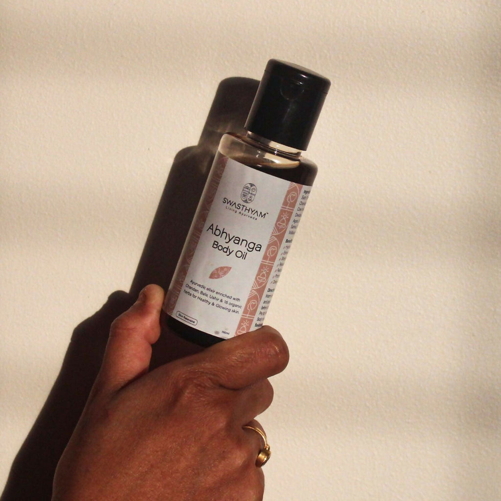 Swasthyam Abhyanga Oil - Body Massage Oil | Grocsy