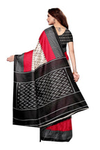 Vamika Multicolor Kalamkari With Jhalar Khadi Silk Saree | Grocsy