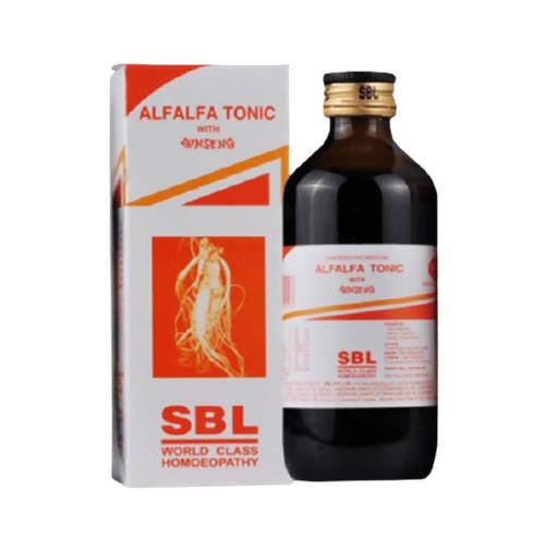 SBL Homeopathy Alfalfa Tonic with Ginseng | Grocsy