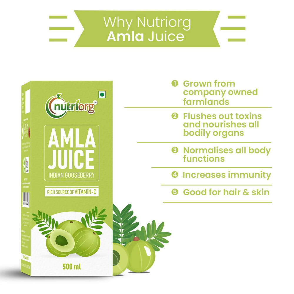 Nutriorg Amla Juice | Grocsy