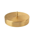 Akshata 06 Hand Etched Brass Spice Box Set for Kitchen with Spoon (7 Containers) | Grocsy
