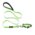 Waggety Dog Leash - Durable Green Polyester, Length - 5Ft, Comfortable Grip, Stylish Pet Leash for Dogs | Grocsy