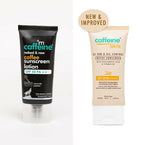 mCaffeine Sun Fix Detan & Oil Control Coffee Sunscreen SPF 50 PA++++, Lightweight & No White Cast | Grocsy