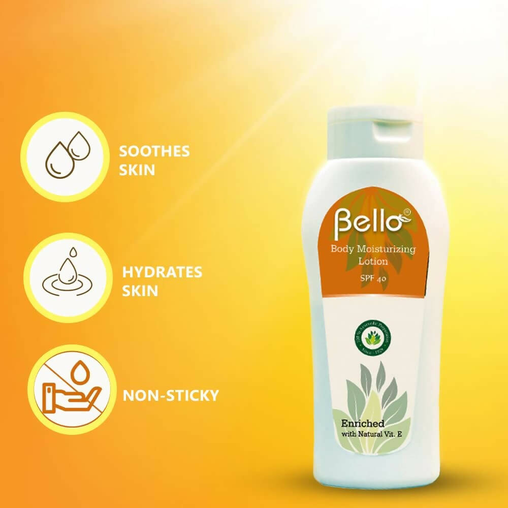 Bello Herbals Body Moisturizing Lotion with SPF40 | Grocsy