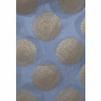 A R Silk Women's Zari Embroidery Vanarsi Silk Gray Dupattas and Chunnis | Grocsy