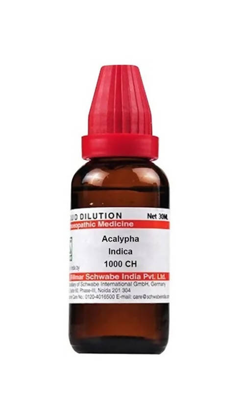 Dr. Willmar Schwabe India Acalypha Indica Dilution | Grocsy