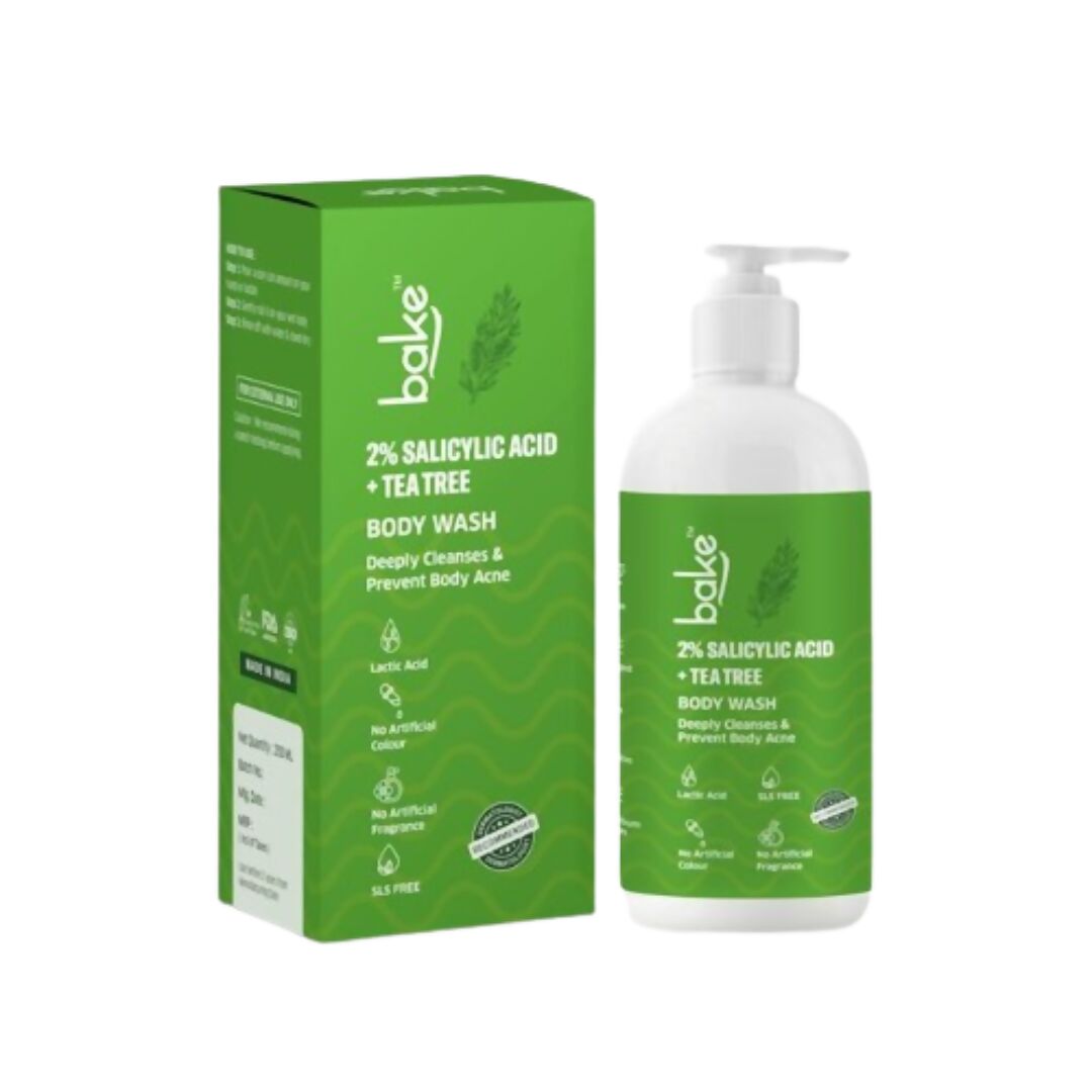 Bake 2% Salicylic Acid + Tee Tree Body Wash | Grocsy