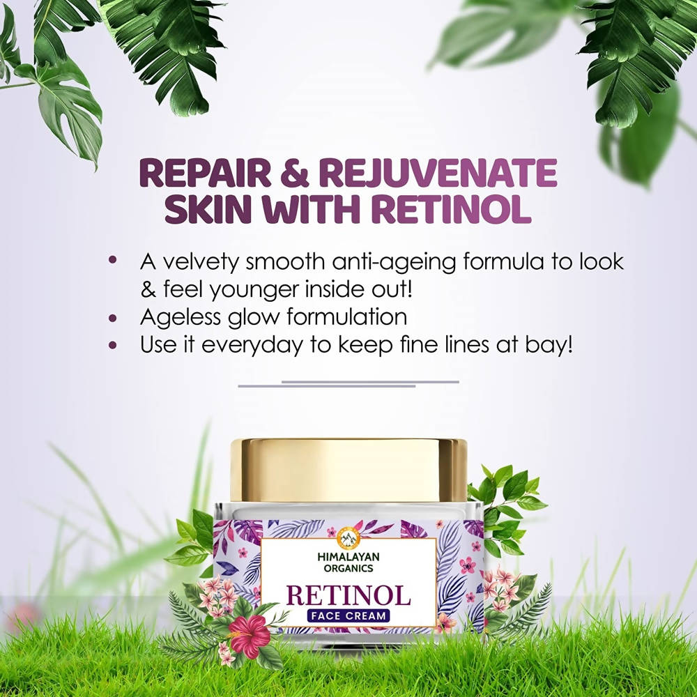 Himalayan Organics Retinol Face Cream | Grocsy