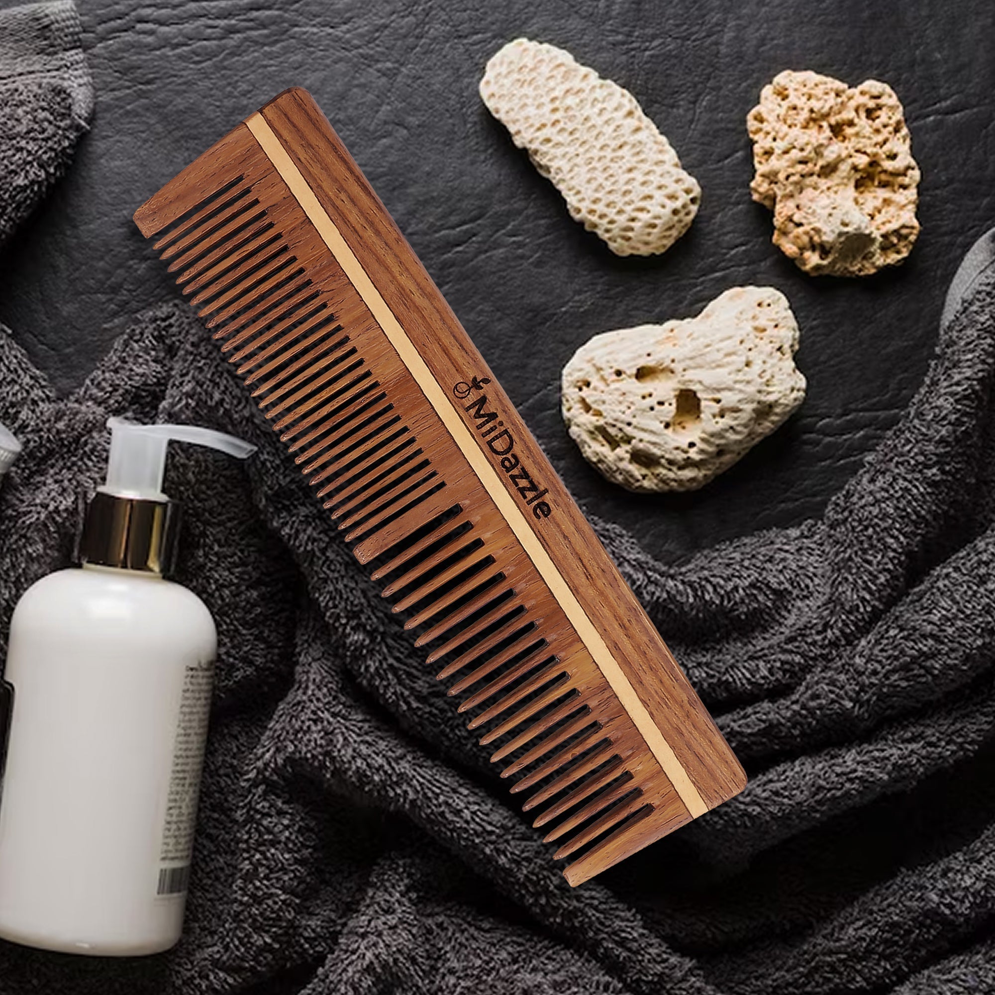 MiDazzle Grooming Comb (2 In 1) MIRC2005 | Grocsy