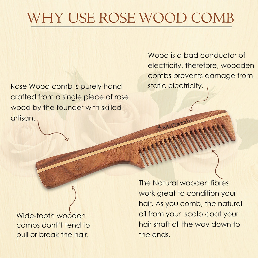 MiDazzle Grooming Comb (Handle) MIRC2006 | Grocsy