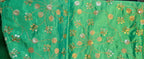 Kia Fashions Green Twin Tone Golden All Over Sequins Readymade Blouse | Grocsy