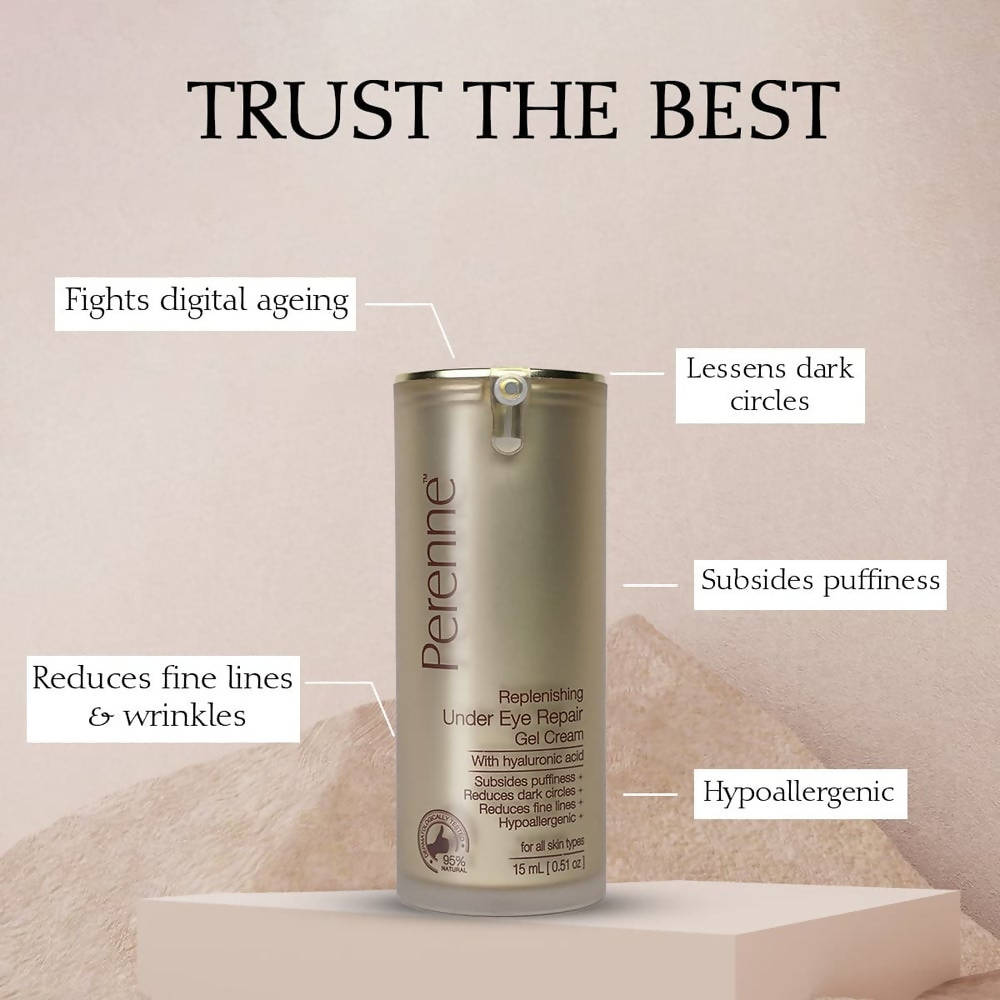 Perenne Replenishing Undereye Repair Gel Cream | Grocsy