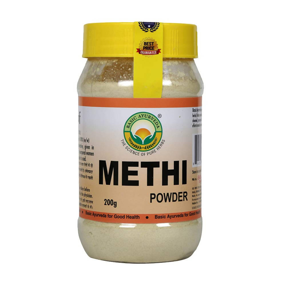 Basic Ayurveda Methi Powder | Grocsy