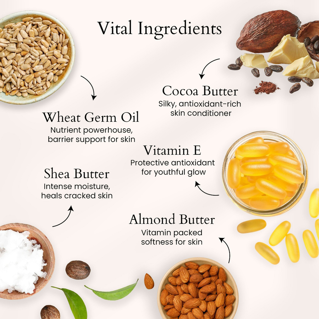 Panash Shea & Almond Body Butter | Grocsy
