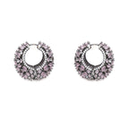 Blush Pink Oversized Loops- Ruby Raang | Grocsy