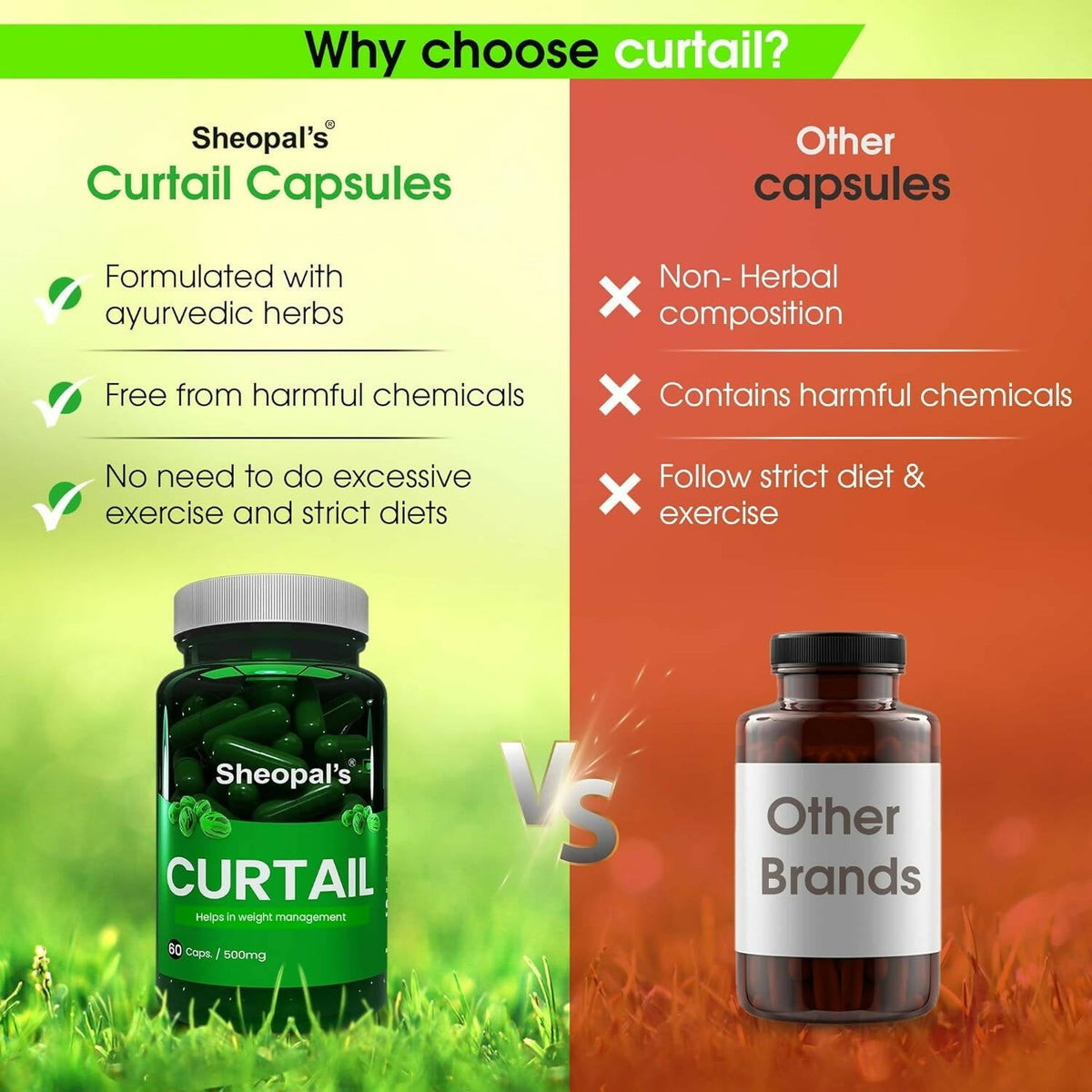 Sheopal's Curtail Capsules | Grocsy
