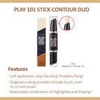 Etude House Play 101 Stick Contour Duo - 3 Natural | Grocsy