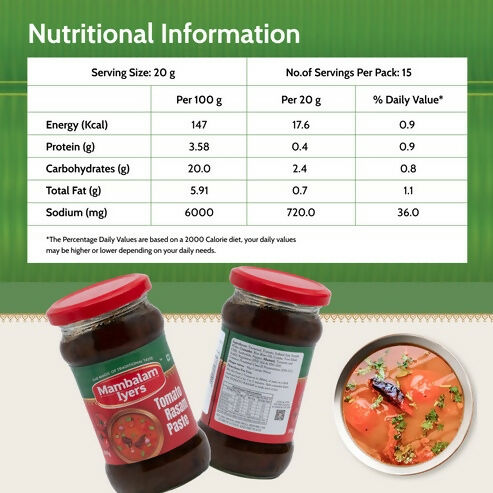 Mambalam Iyers Tomato Rasam Paste | Grocsy