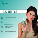 Bake 8% Glycolic Acid Overnight Glow Mask Serum | Grocsy