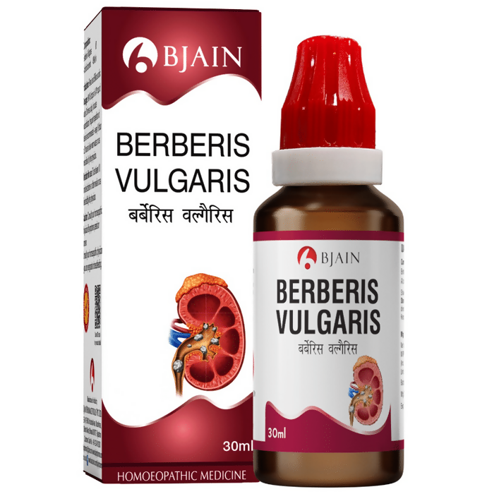 Bjain Homeopathy Berberis Vulgaris Drops | Grocsy