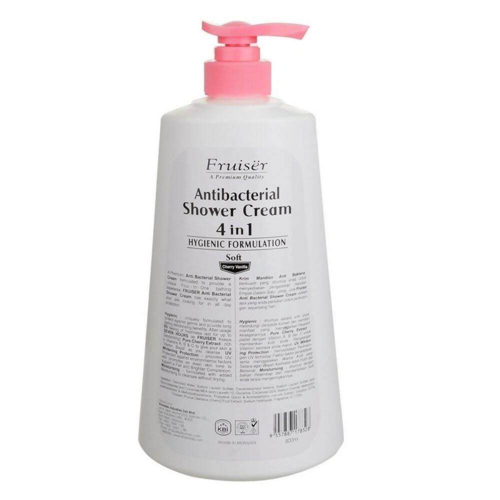 Fruiser Antibacterial Shower Cream With Cherry Vanilla | Grocsy