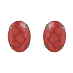 Glamorous Fashionable Eye-Catching Red Beaded Choker and Earrings Set For Women/Girls - Wahe Jewels - Swadesiicart