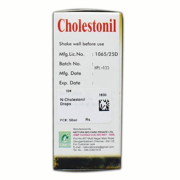 Nattura BioCare Cholestonil Drops | Grocsy