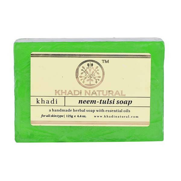 Khadi Natural Herbal Neem Tulsi Soap | Grocsy