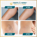 Roots and Herbs Neem and Fennel Depilatory Ubtan for Hair Removal | Grocsy
