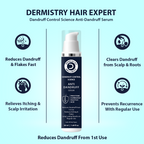 Dermistry Anti-Dandruff Control Shampoo Mask & Serum | Grocsy