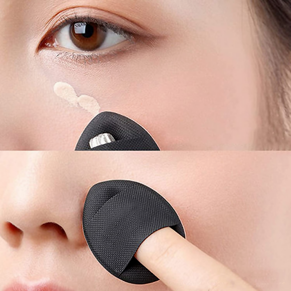 Bronson Professional Finger Puff Sponges with Soft Cushion Mini Makeup Blender | Grocsy