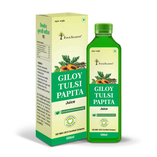 Four Seasons Giloy Tulsi Papita Juice | Grocsy