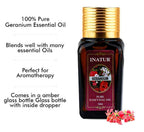 Inatur Geranium Pure Essential Oil | Grocsy