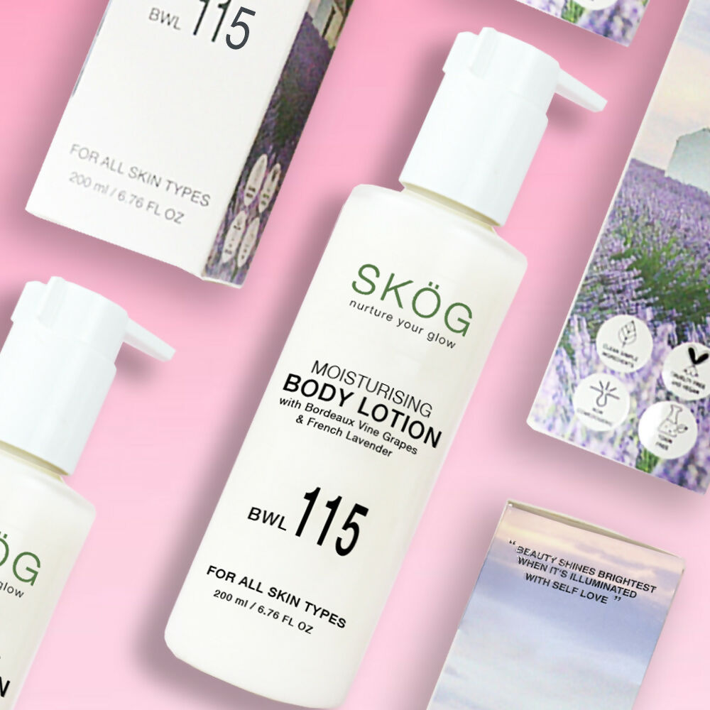 Skog Body Lotion (With Bordeaux Vine Grape Extract) | Grocsy