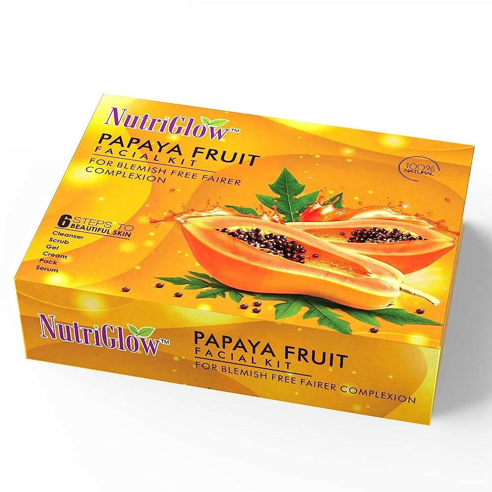 NutriGlow Papaya Fruit Facial Kit | Grocsy