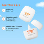 The Face Shop Korean Sunquid- SPF50+ PA++++ Fluid Sunscreen | Grocsy