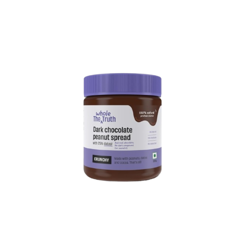 The Whole Truth Dark Chocolate Peanut Butter - Crunchy | Grocsy