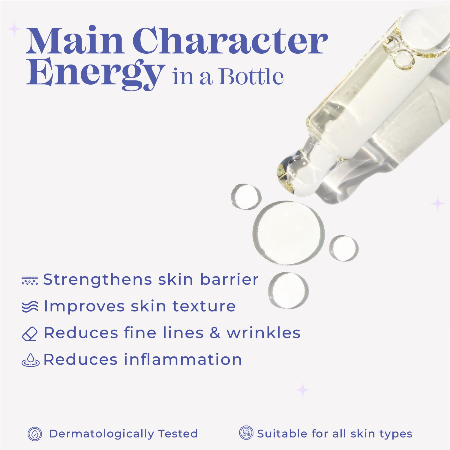 Blue Heaven Barrier Repair Serum Infused With 2% Ceramide 0.5% Copper Peptides | Grocsy