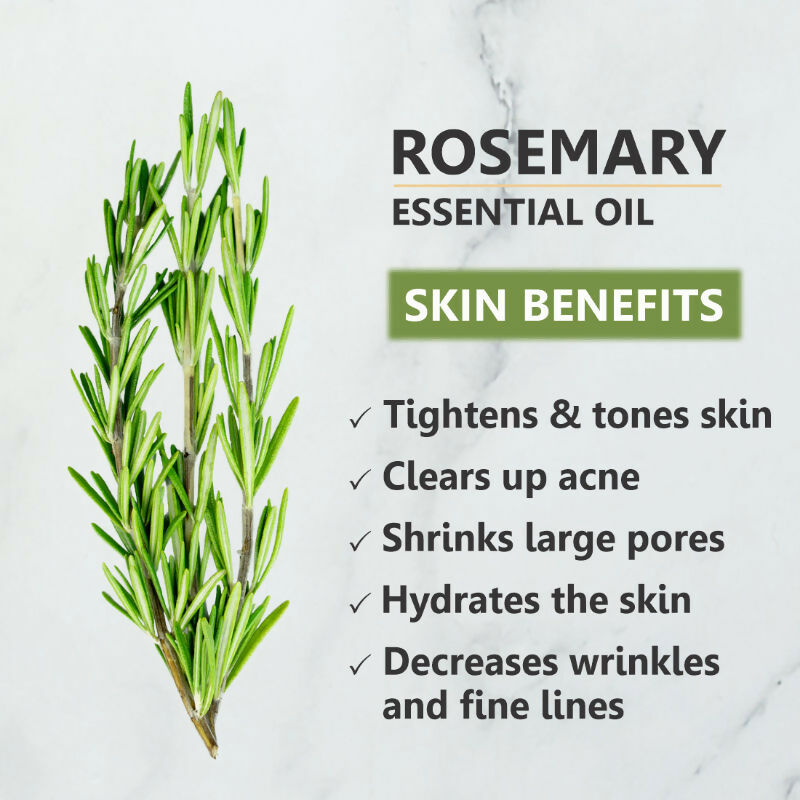 Skiura Nature Rosemary Essential Oil For Hair Growth | Grocsy