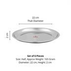 Vinod Stainless Steel China Serving Dish - 22 cm | Grocsy