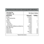 Neuherbs Ashwagandha 1000 Plus Tablets with Vitamins | Grocsy