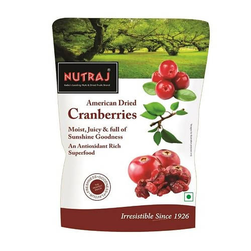 Nutraj American Dried Cranberries | Grocsy