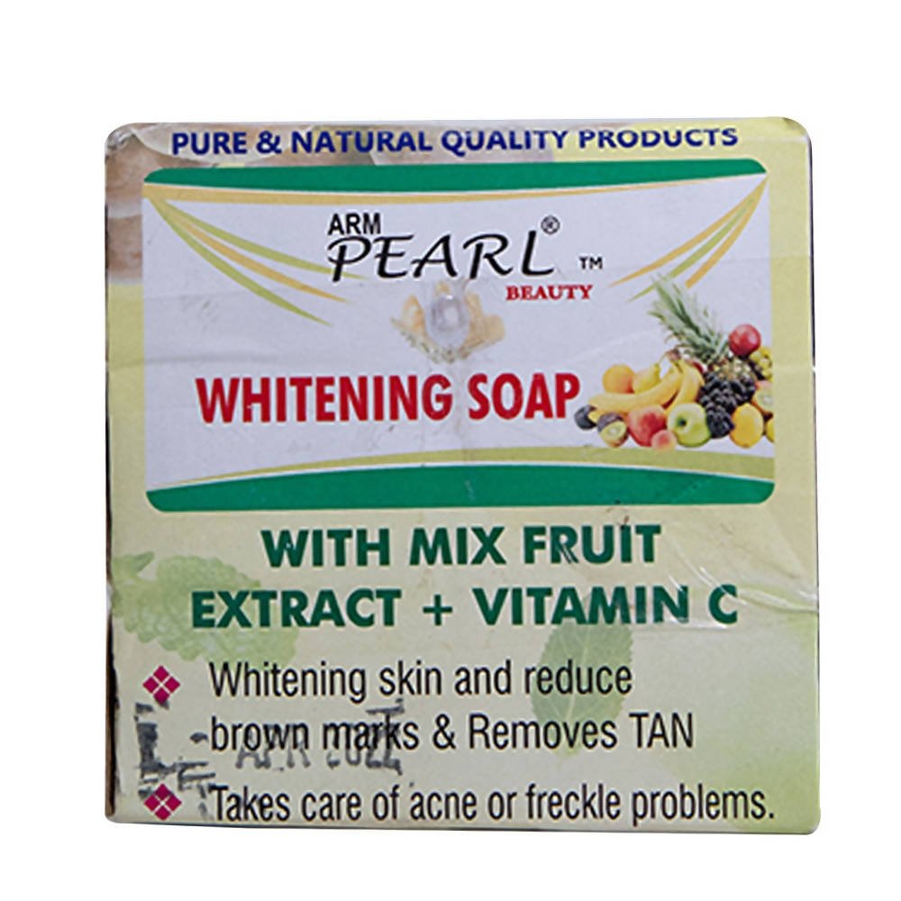 ARM Pearl Beauty Whitening Soap with Mix fruit extract + Vitamin C | Grocsy