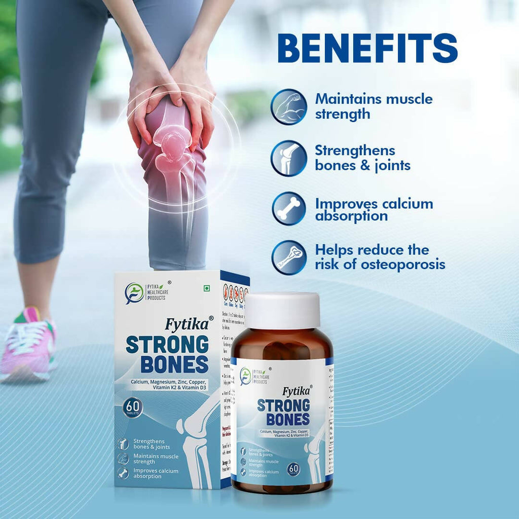 Fytika Strong Bones Tablets | Grocsy